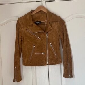 Lulu's Brown Suede Jacket